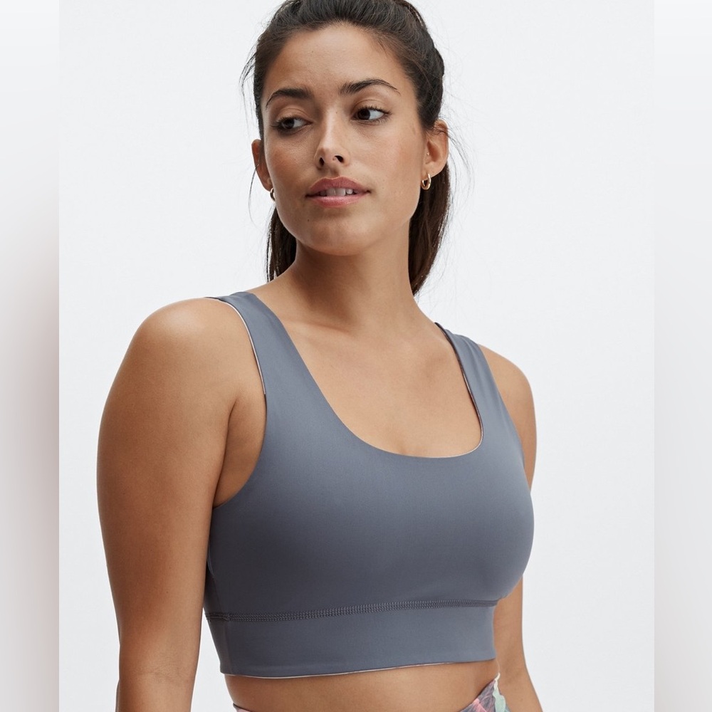 Harlow Reversilbe Midi Impact Sports Bra